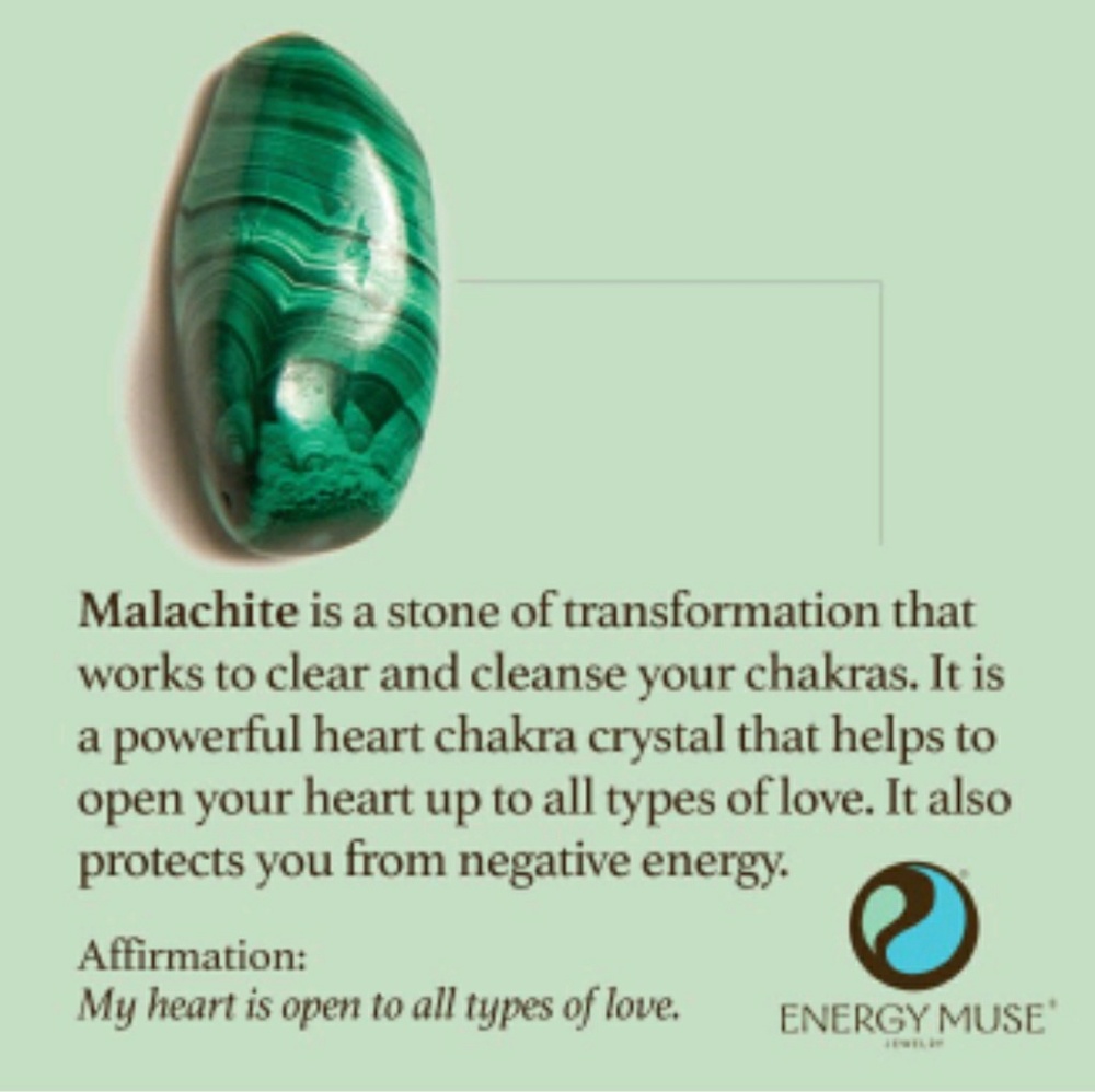 -SOLD- Men's/ Womens Malachite Copper Wire Wrap - Picture 7 of 7